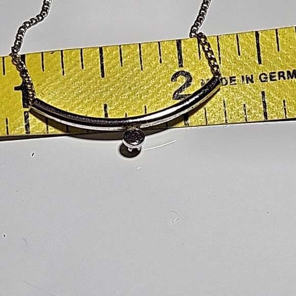 *Sale* Vintage Signed Amway Artistry Sterling Silver Tiny Diamond Pendant 14” - Picture 10 of 15